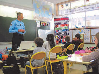 La gendarmerie à l’école élémentaire