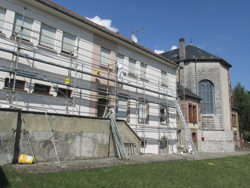 Travaux au presbytère
