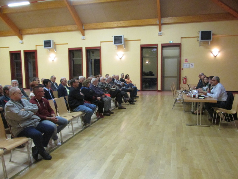 REUNION PUBLIQUE DE PRESENTATION DU PADD PLU